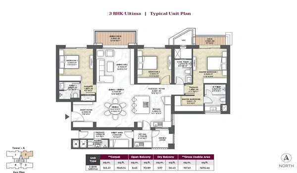 Mantra One Residences Floor Plan