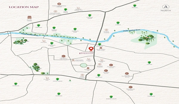 Mantra One Residences Location Map
